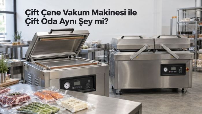 Çift Çene Vakum Makinesi ile Çift Oda Aynı Şey mi?